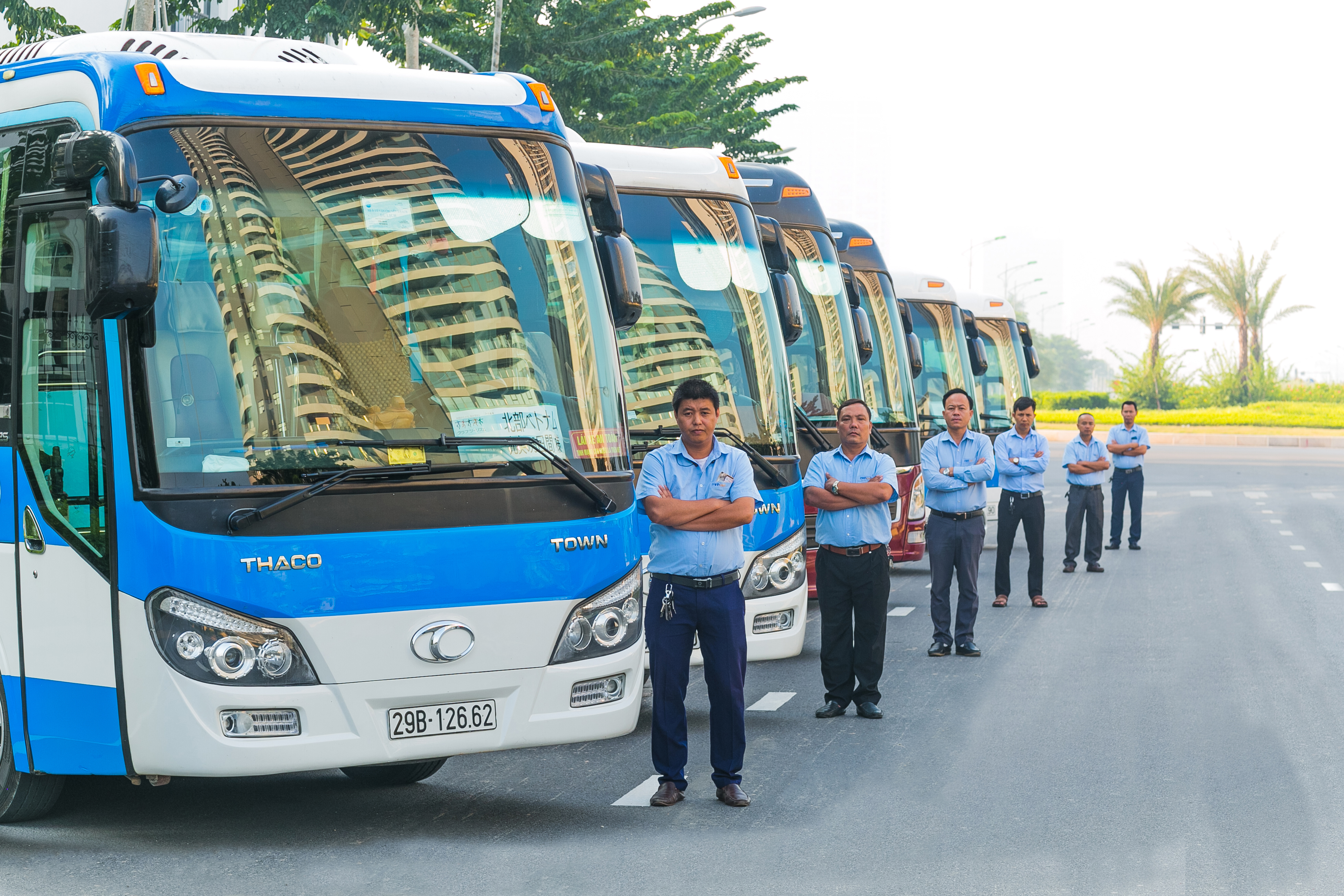 Đội ngũ lái xe Minh Việt